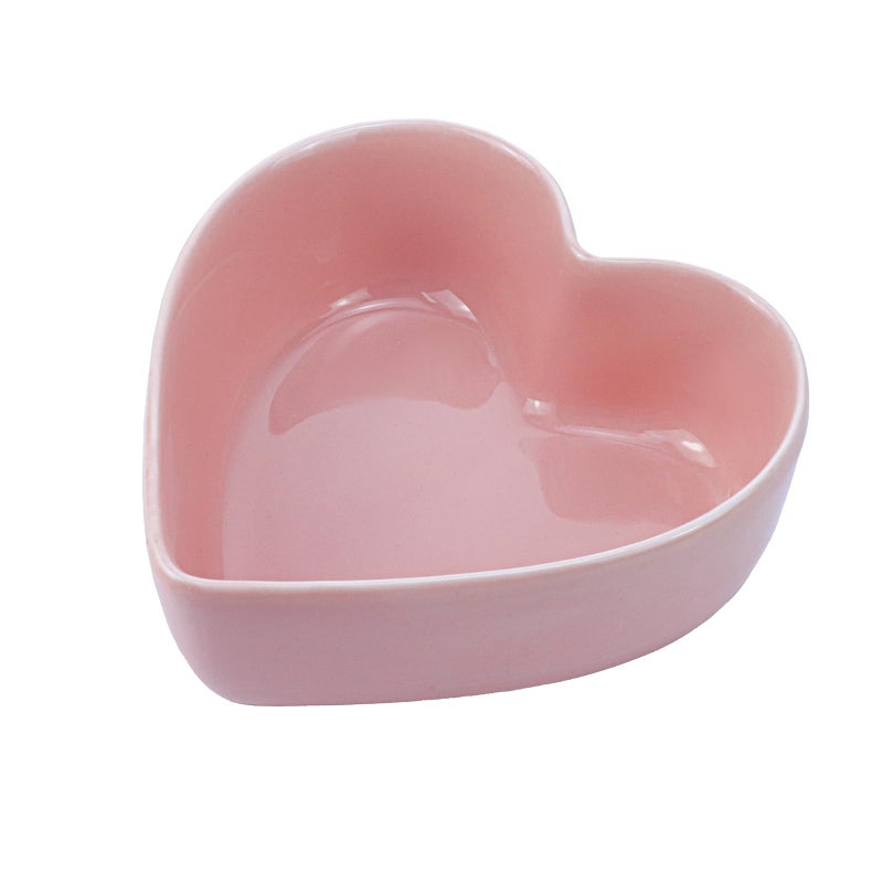 WAIT FLY Heart-shaped Bowls for Salad Soup Snack Dessert Best Kitchen Household Cooking Gifts for Home Kitchen, Pink/ Blue/ White/ Green - Image 1